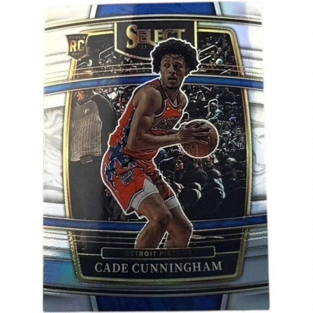 Cade Cunningham 2021 Select Rookie‎ Card Prizm Concourse Detroit Pistons